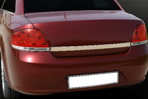 Fiat Linea 2006-2018 Kofferraumdeckel Leiste 2006-2012 Edelstahl Foto 1