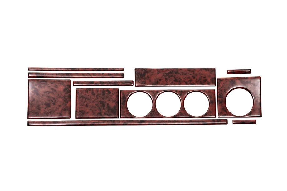 Audi 80/90 1987-1996 Dekorative Armaturenbrett Abdeckung Aluminium Image