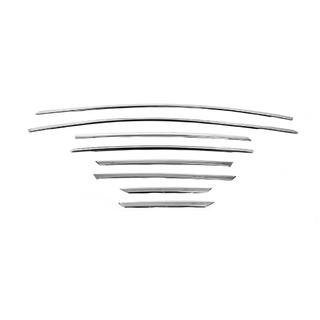 Fensterzierleisten oben Edelstahl (8 Stk) Ford Focus III 2011-2017 Foto 2