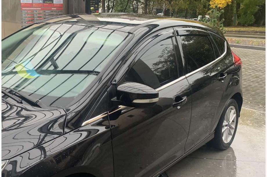 Ford Focus III 2011-2017 Fensterunterkante Zierleisten Edelstahl (8 Stk) Schrägheck, Carmos - Türkischer Stahl Foto 2