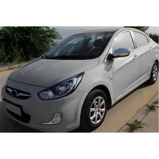 Spiegelabdeckungen ohne Blinker-Aussparung (2 Stk) Hyundai Accent 2011-2017 Foto 1