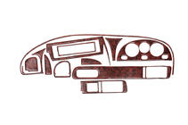 Chevrolet Tacuma/Rezzo 2000-2008 Innenraum Abdeckungen Carbon Foto 1