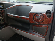 Fiat Doblo I 2005-2010 Armaturenbrett Abdeckungen Holz Foto 13