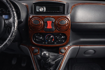 Fiat Doblo I 2005-2010 Armaturenbrett Abdeckungen Holz Foto 1