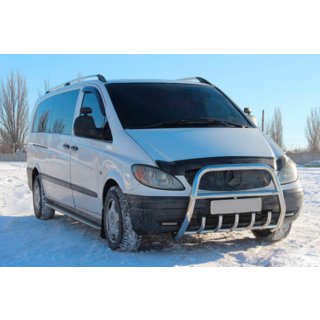 Frontbügel XL-WT025 (Edelstahl) Mercedes Vito W639 2004-2014 Foto 1
