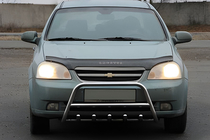 Chevrolet Lacetti 2003-2024 Frontbügel WT003 (60 mm, Edelstahl) Foto 2