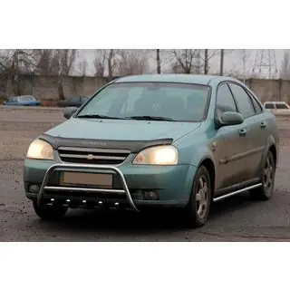 Frontbügel WT003 (60 mm, Edelstahl) Chevrolet Lacetti 2003-2024 Foto 1