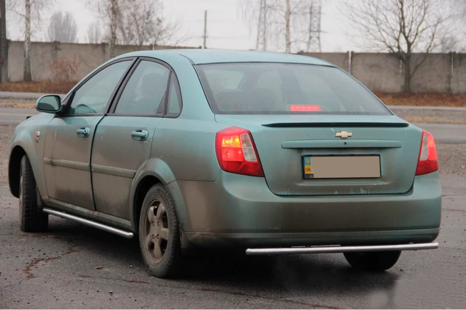 Chevrolet Lacetti 2003-2024 Heckschutz AK002 (42mm, Edelstahl) Foto 2