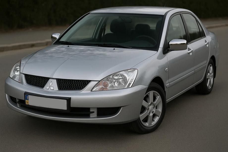 Mitsubishi Lancer 9 2004-2008 Spiegelabdeckungen Chrom (2 Stk) Chrom Kunststoff Foto 3