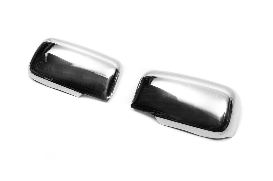 Mitsubishi Lancer 9 2004-2008 Spiegelabdeckungen Chrom (2 Stk) Chrom Kunststoff Foto 2