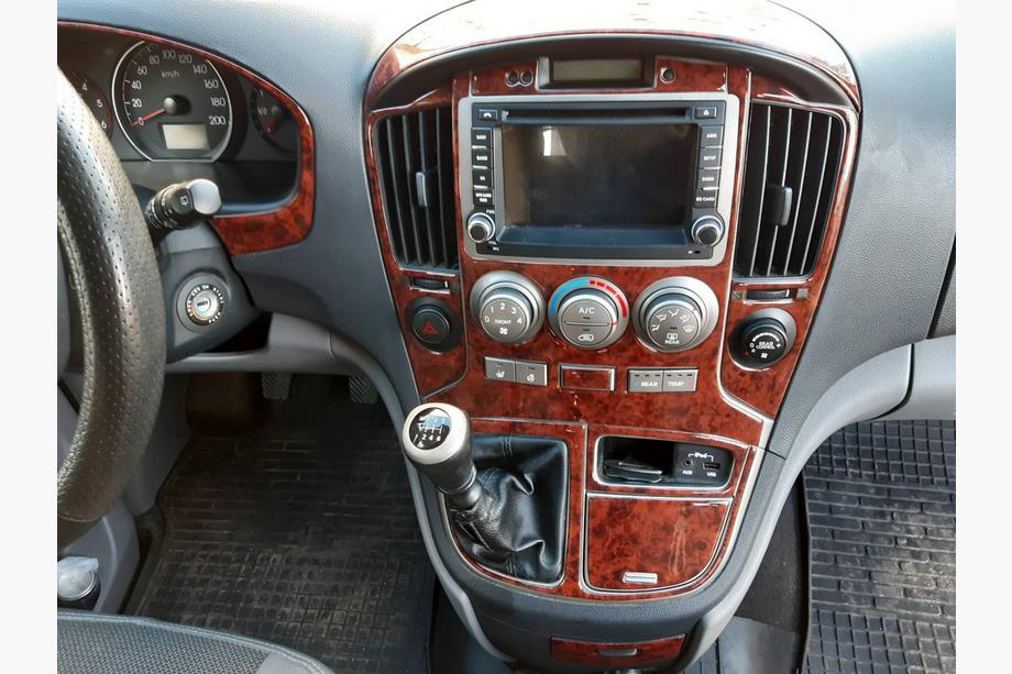 Hyundai H300, H1, Starex 2008-2020 Armaturenbrett Abdeckungen (Big Set) Aluminium Foto 8