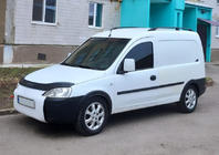 Opel Combo 2002–2012 Dachreling Schwarz Kunststoff-Fuesse Foto 1