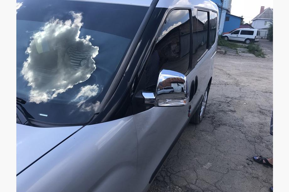 Opel Combo 2012-2018 Spiegelabdeckungen (2 Stk, ABS) Carmos - Verchromter ABS-Kunststoff Foto 4