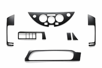 Nissan Note 2004-2012 Armaturenbrett Abdeckungen Aluminium Foto 1