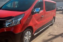 Opel Vivaro 2001–2015 Seitliche Rohre (2 Stk., Edelstahl) 60 mm, kurzer Radstand Foto 6