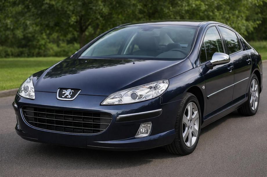 Peugeot 407 2004-2011 Spiegelabdeckungen Chrom (2 Stk) Carmos - Polierter Edelstahl Image