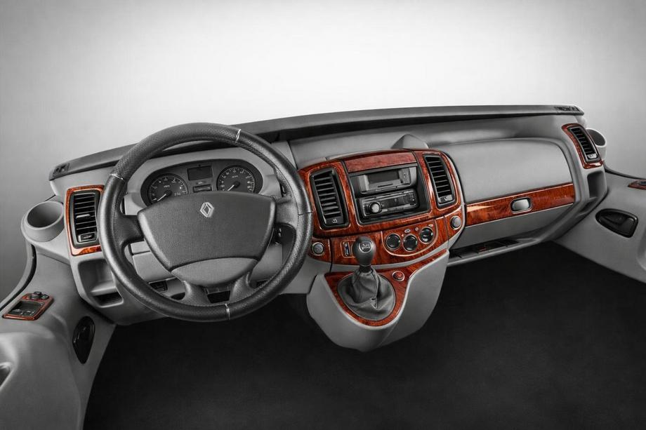 Renault Trafic 2001–2015 Armaturenbrett Abdeckungen Schwarz Foto 1