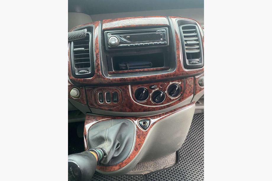 Renault Trafic 2001–2015 Armaturenbrett Abdeckungen Schwarz Foto 3