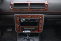 Seat Alhambra 1996-2010 Dekorative Armaturenbrett Abdeckung Carbon Foto 1