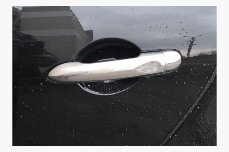 Renault Fluence 2009-2016 Chrom Türgriffblenden (4 Stk., Edelstahl) 1 Chip, Carmos - Türkischer Stahl Foto 4
