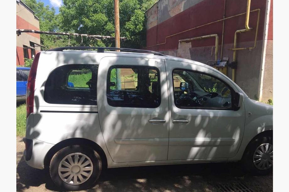 Renault Kangoo 2008–2020 Dachreling Schwarz Foto 3