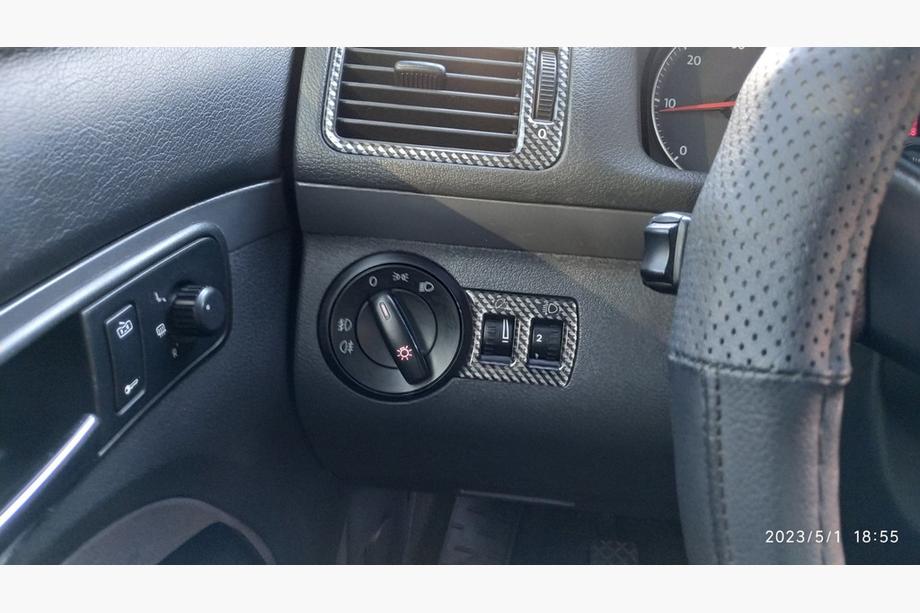 Volkswagen Touran 2003-2010 Armaturenbrett Abdeckungen Carbon Foto 14