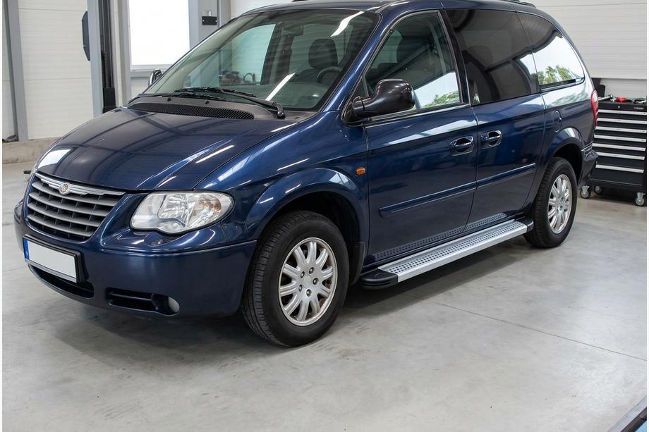 Chrysler Voyager 2001-2007 Seitenschweller Maya V2 (2 Stk., Aluminium) Image