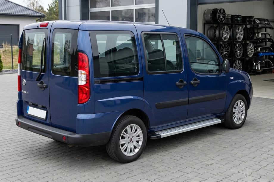 Fiat Doblo I 2005-2010 Seitenschweller Maya V2 (2 Stk., Aluminium) Maxi Radstand Image