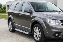 Fiat Freemont 2011-2016 Seitenschweller Maya V2 (2 Stk., Aluminium) Foto 1