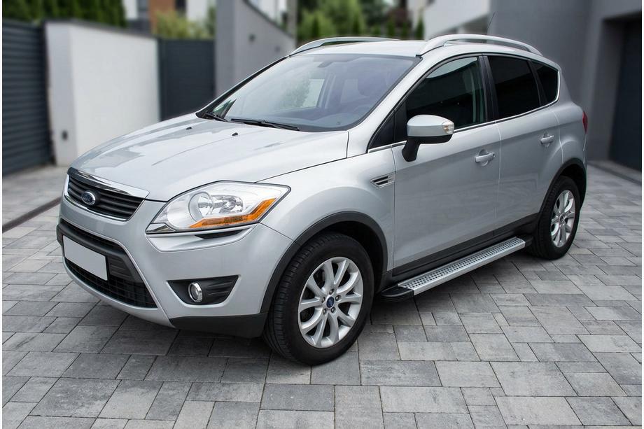 Ford Kuga 2008-2013 Seitenschweller Maya V2 (2 Stk., Aluminium) Foto 1