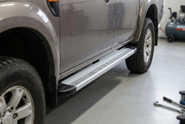 Ford Ranger 2007-2011 Seitenschweller Maya V2 (2 Stk., Aluminium) Foto 1