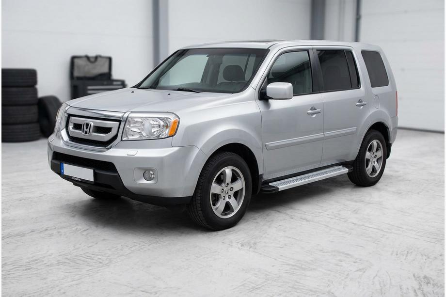 Honda Pilot 2008-2015 Seitenschweller Maya V2 (2 Stk., Aluminium) Image