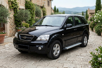 Kia Sorento I BL 2002-2009 Seitenschweller Maya V2 (2 Stk., Aluminium) Foto 1