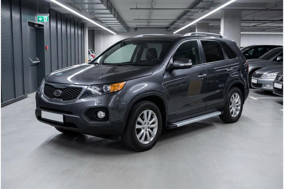 Kia Sorento II XM 2009-2014 Seitenschweller Maya V2 (2 Stk., Aluminium) 2013-2016 Image