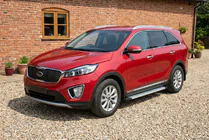 Kia Sorento III UM 2014-2020 Seitenschweller Maya V2 (2 Stk., Aluminium) Foto 1
