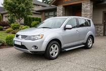 Mitsubishi Outlander 2006-2012 Seitenschweller Maya V2 (2 Stk., Aluminium) Foto 1