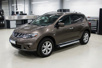 Nissan Murano 2008-2014 Seitenschweller Maya V2 (2 Stk., Aluminium) Foto 1
