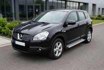 Nissan Qashqai 2007-2010 Seitenschweller Maya V2 (2 Stk., Aluminium) Foto 1