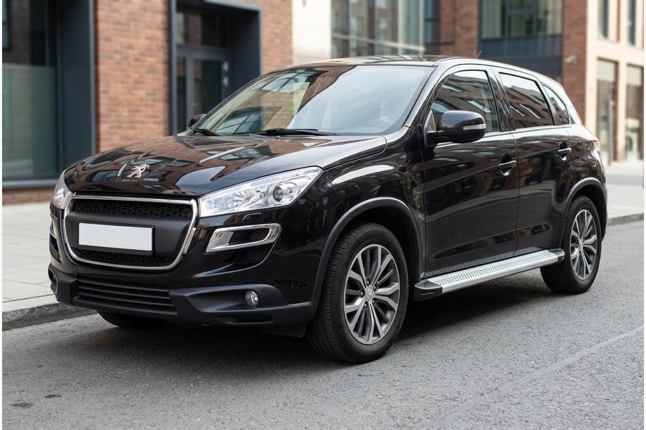 Peugeot 4008 2012-2017 Seitenschweller Maya V2 (2 Stk., Aluminium) Image