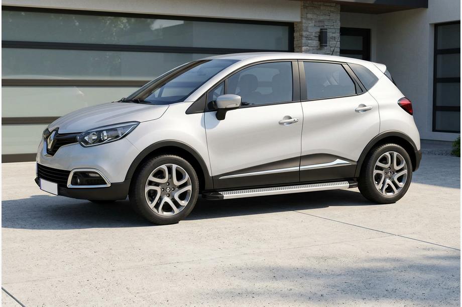 Renault Captur 2013-2019 Seitenschweller Maya V2 (2 Stk., Aluminium) Image