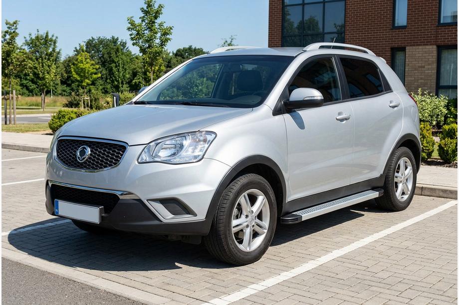 SsangYong Korando 2010-2019 Seitenschweller Maya V2 (2 Stk., Aluminium) Image