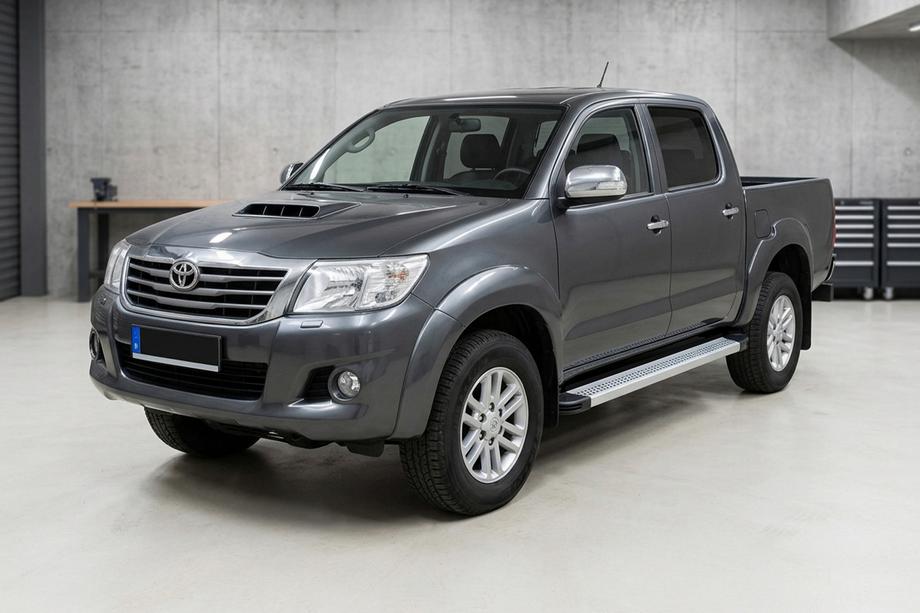 Toyota Hilux 2006-2015 Seitenschweller Maya V2 (2 Stk., Aluminium) Image