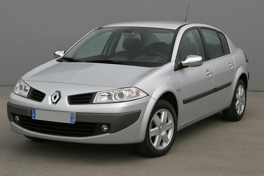 Renault Megane II 2004-2009 Spiegelabdeckungen (2 Stk., Kunststoff) Carmos - türkischer Chrom Kunststoff Foto 2