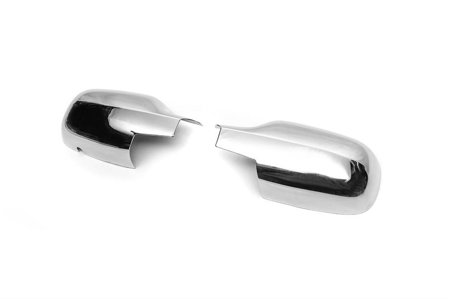 Renault Megane II 2004-2009 Spiegelabdeckungen (2 Stk., Kunststoff) Carmos - türkischer Chrom Kunststoff Foto 4