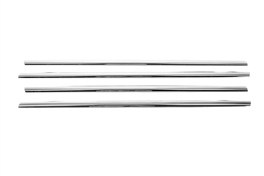 Renault Megane II 2004-2009 Fensterzierleisten außen Edelstahl (4 Stk) HB, Carmos - Türkischer Stahl Foto 6