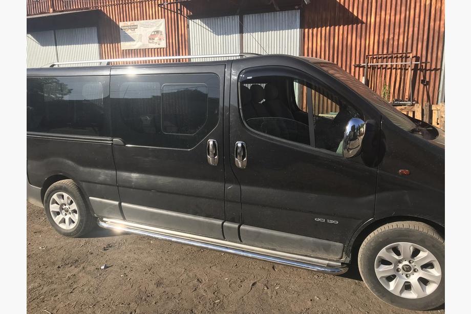 Renault Trafic 2001–2015 Seitenschweller Premium (2 Stk., Edelstahl) 60 mm, kurzer Radstand Foto 5