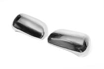Toyota Land Cruiser Prado 120 2002-2009 Spiegelabdeckungen (2 Stk., Edelstahl) Carmos - Türkischer Edelstahl Foto 8