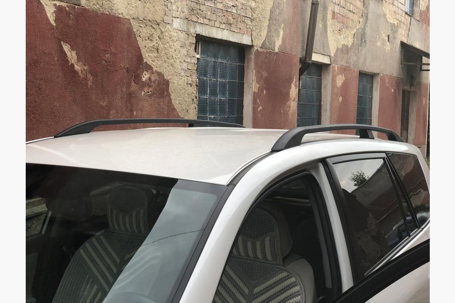Toyota Rav 4 2006-2013 Dachreling Schwarz Türkisch Lange Basis, Metallfuesse Foto 7