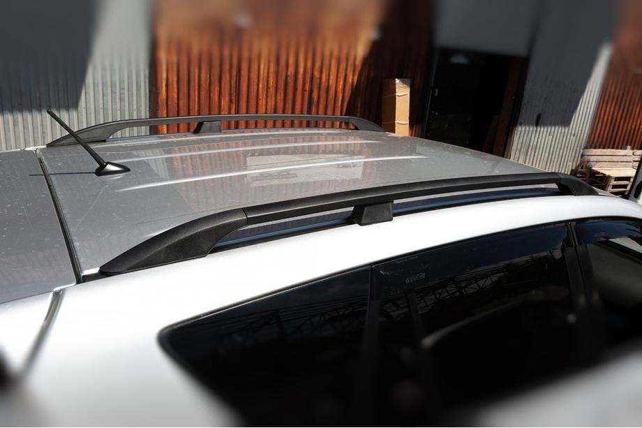 Toyota Rav 4 2006-2013 Dachreling Schwarz Türkisch Lange Basis, Metallfuesse Foto 4