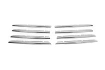Volkswagen LT 1995-2006 Chrom Kühlergrill Abdeckungen (8 Stk, Edelstahl) Foto 5